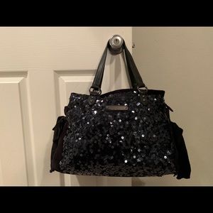 Juicy Couture black tote bag